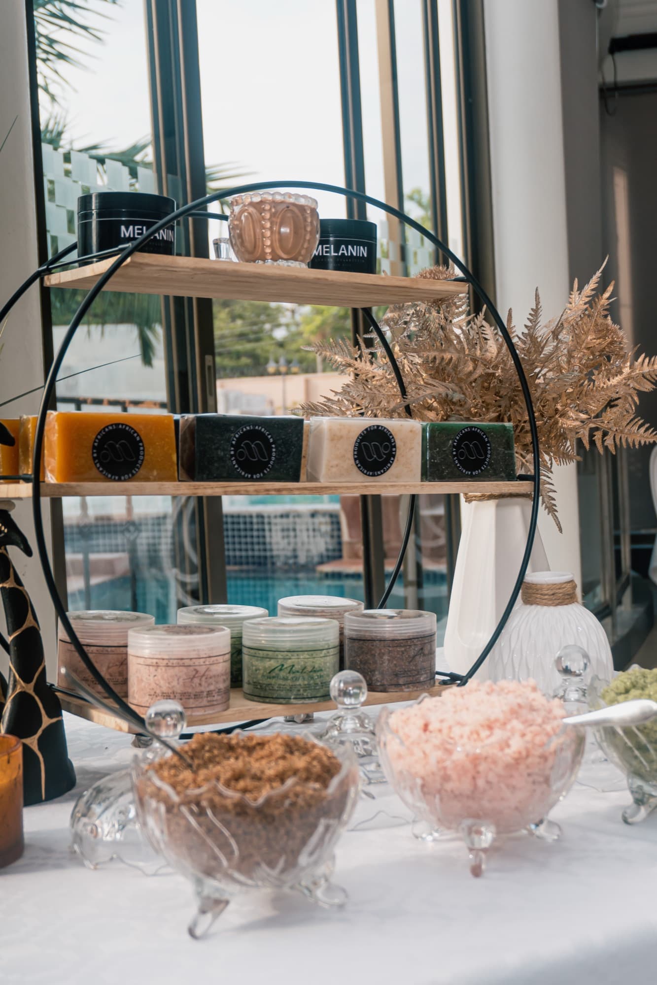 MaMoyo body scrubs and skincare products