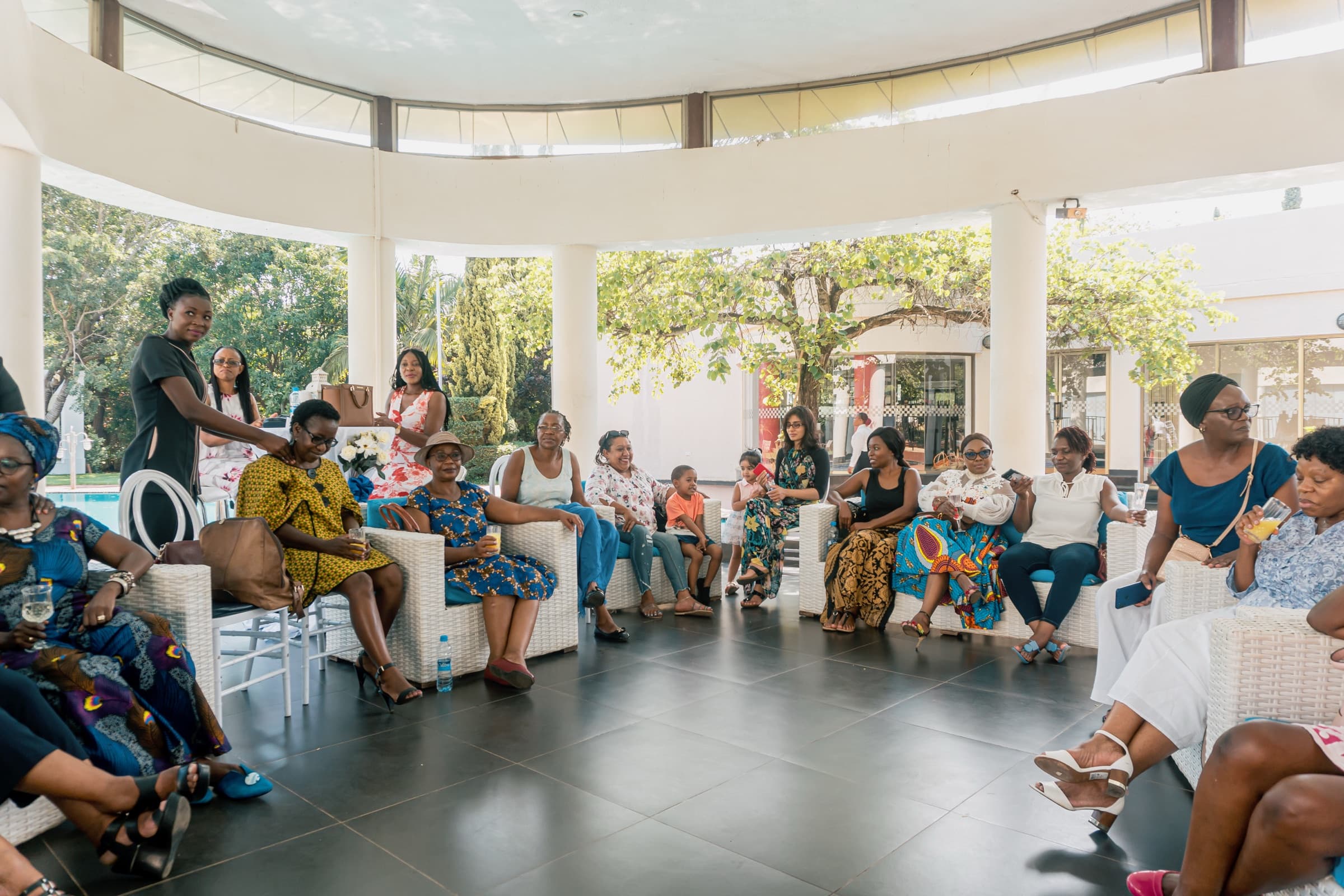 Guests together at a MaMoyo event