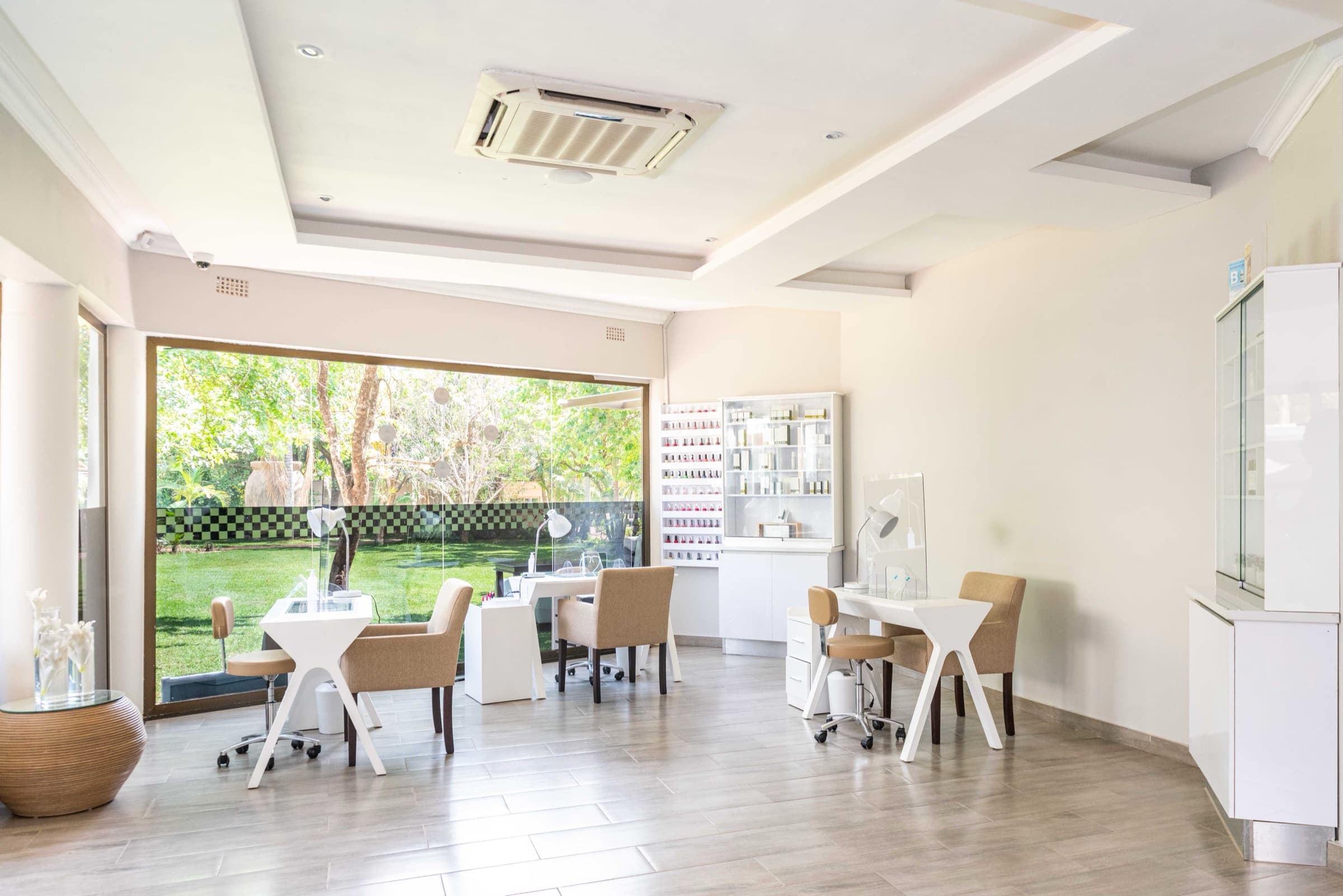 The light-filled nail and skincare studio at MaMoyo